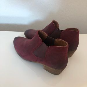 BP red booties. Size 5.5/6